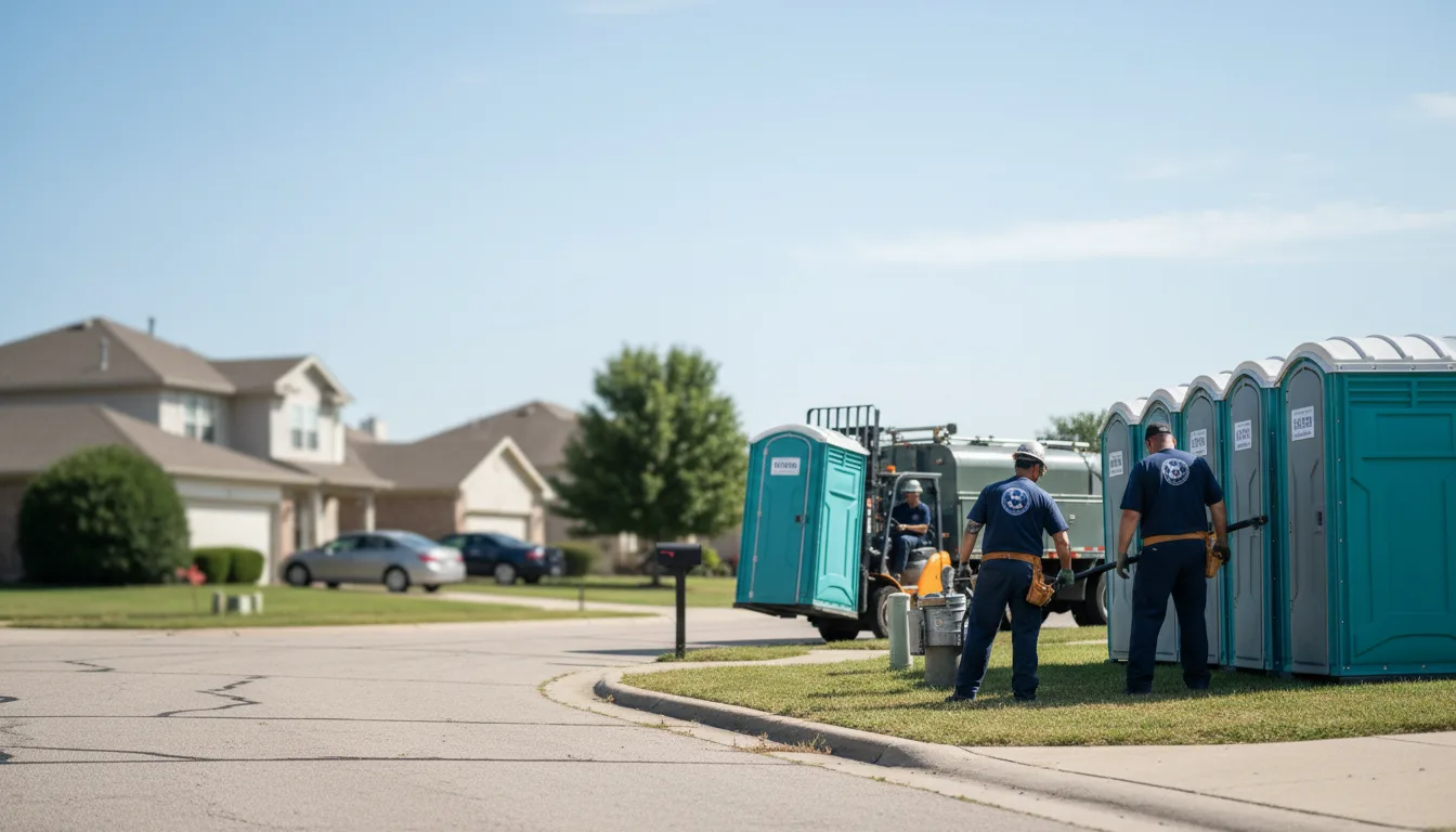 Porta Potty Rental in Leslie, GA near me